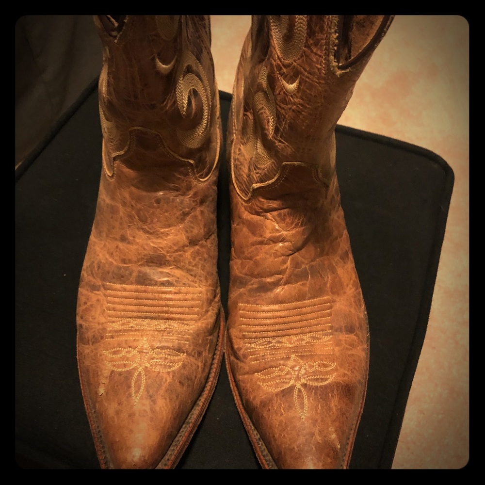 Justin size 11.5 D vintage boot